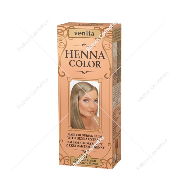 Venita Henna ziołowy balsam koloryzujący 111 Naturalny Blond