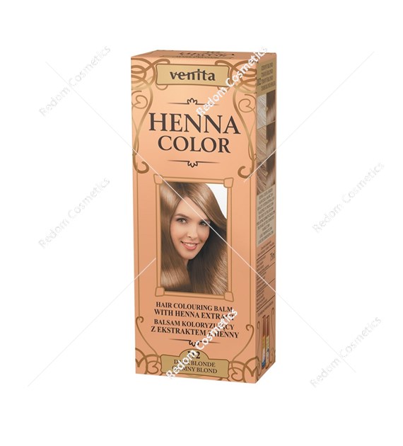 Venita Henna ziołowy balsam koloryzujący 112 Ciemny Blond