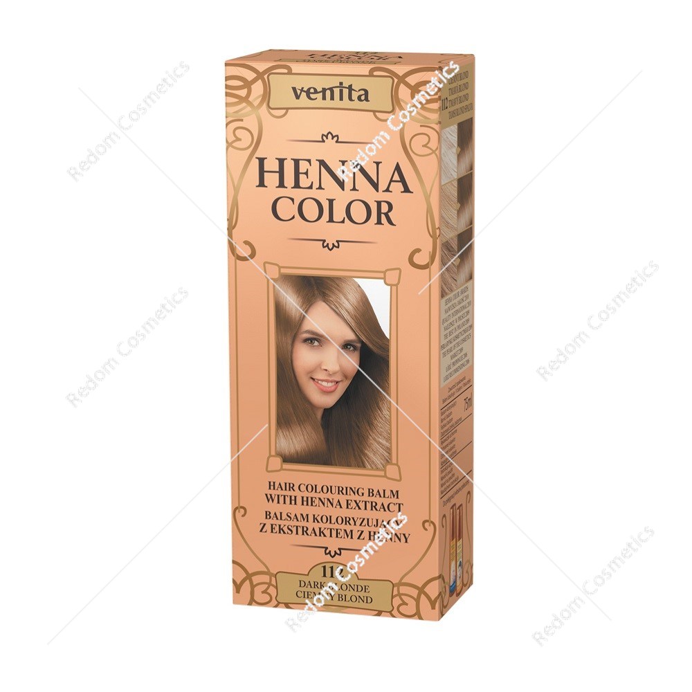 Venita Henna ziołowy balsam koloryzujący 112 Ciemny Blond