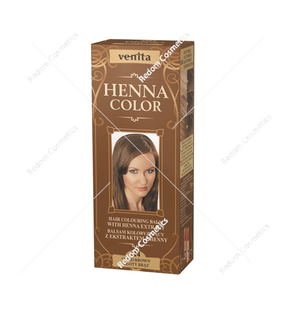 Venita Henna ziołowy balsam koloryzujący 114 Złoty Brąz