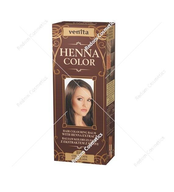 Venita Henna ziołowy balsam koloryzujący 115 Czekolada