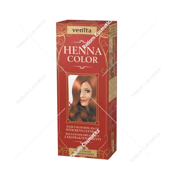 Venita Henna ziołowy balsam koloryzujący 116 Płomienna Iskra