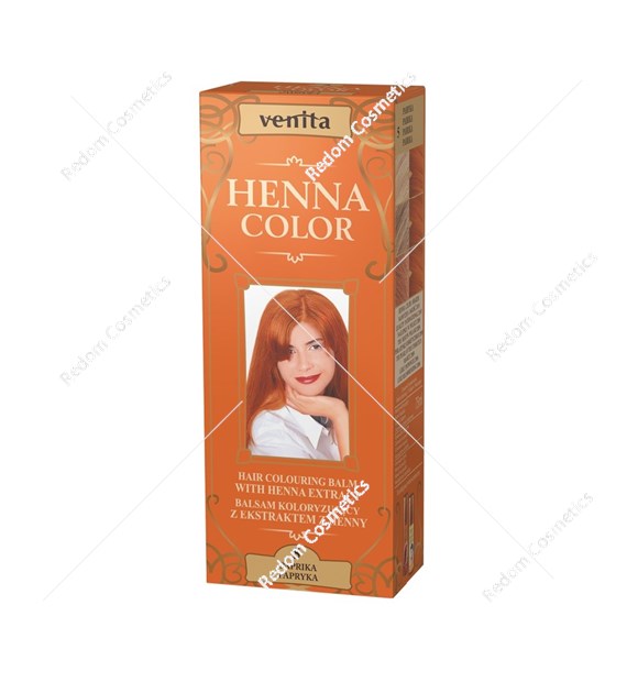 Venita Henna ziołowy balsam koloryzujący 5 Papryka