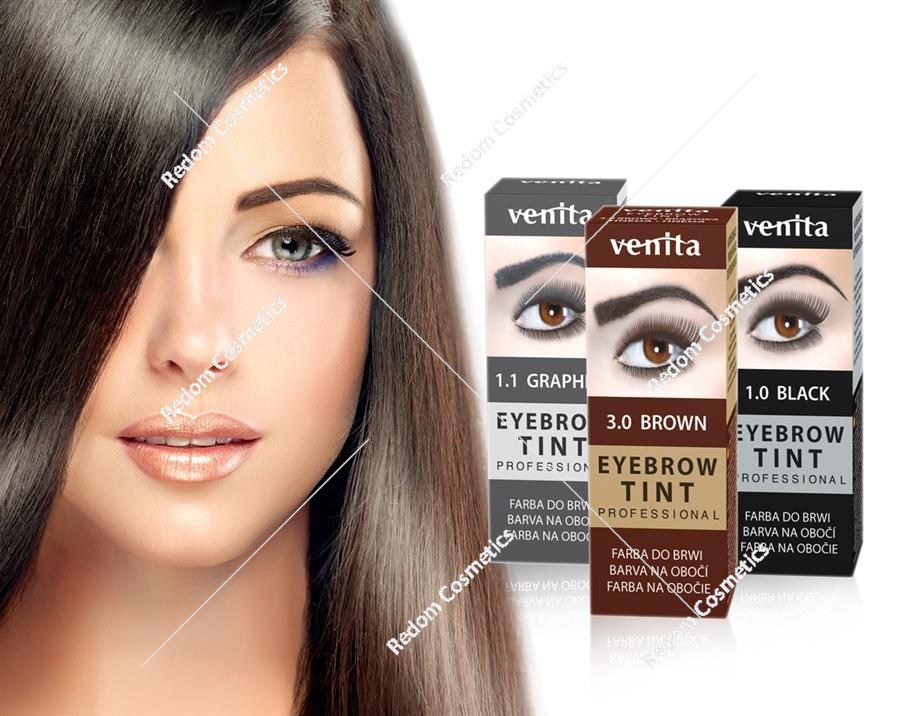 Venita Henna do brwi i rzęs Brązowa
