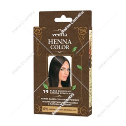 Venita Henna w proszku color 19 Czarna Czekolada