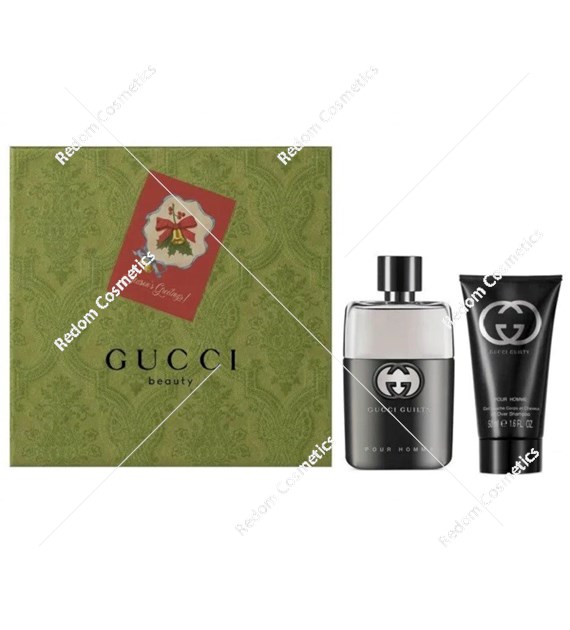 Gucci Guilty pour homme woda toaletowa 50 ml spray + żel pod prysznic 50 ml