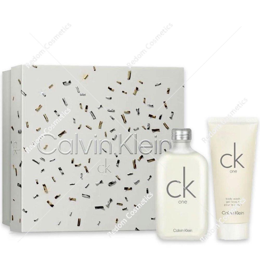 Calvin Klein CK One woda toaletowa 200 ml + mleczko do ciała 200 ml