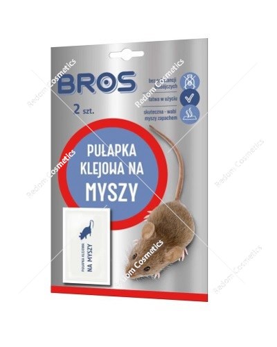 BROS pułapka klejowa na myszy 2 szt