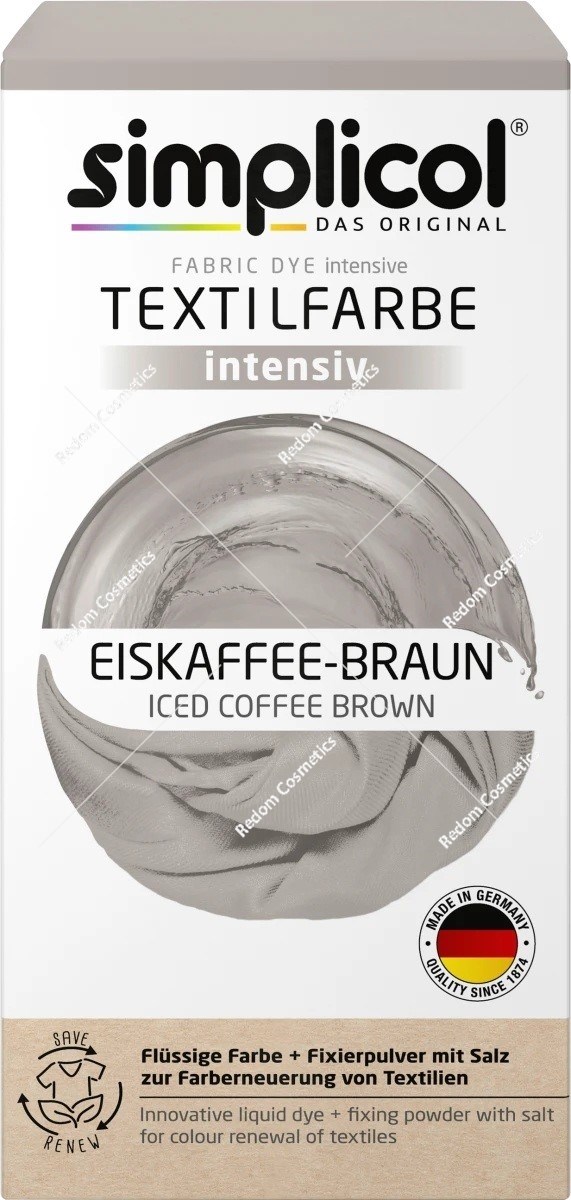SIMPLICOL Barwnik do tkanin Kawa mrożona 560 g