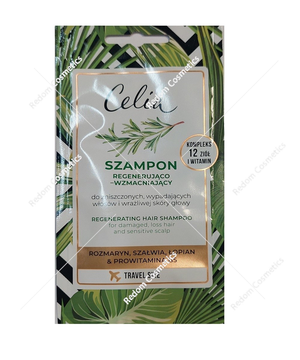 Celia Szampon regenerująco-wzmacniający 10 ml