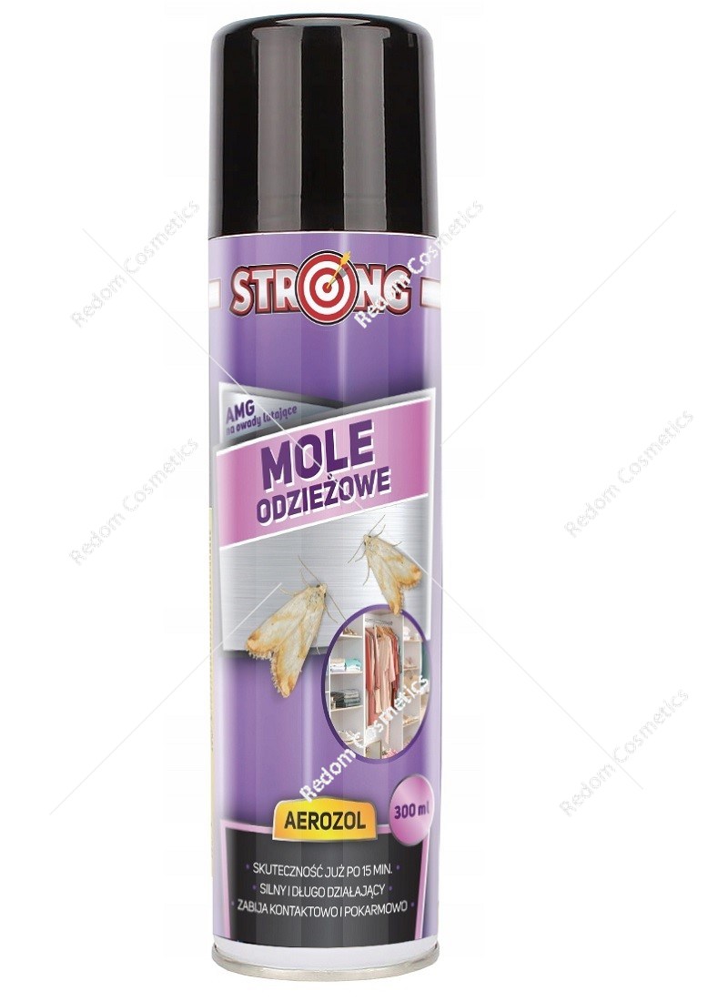 Strong aerozol na mole odzieżowe 300 ml