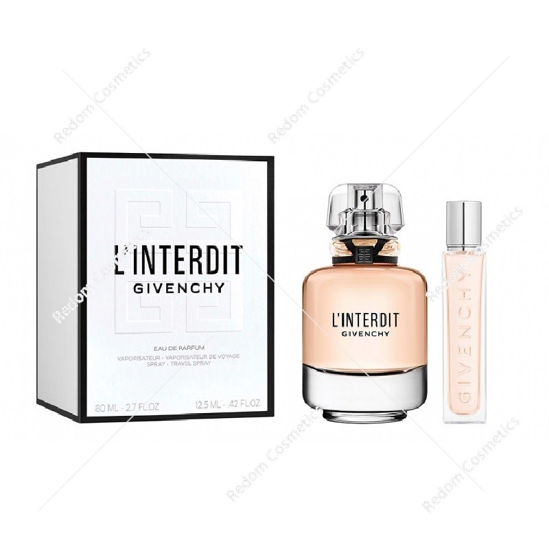 Givenchy L'interdit woda perfumowana dla kobiet 80 ml + woda perfumowana 12.5 ml