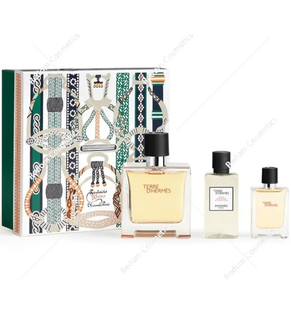 Hermes Terre D Hermes Parfum woda perfumowana 75 ml + woda perfumowana 12.5 ml + woda po goleniu 40 ml