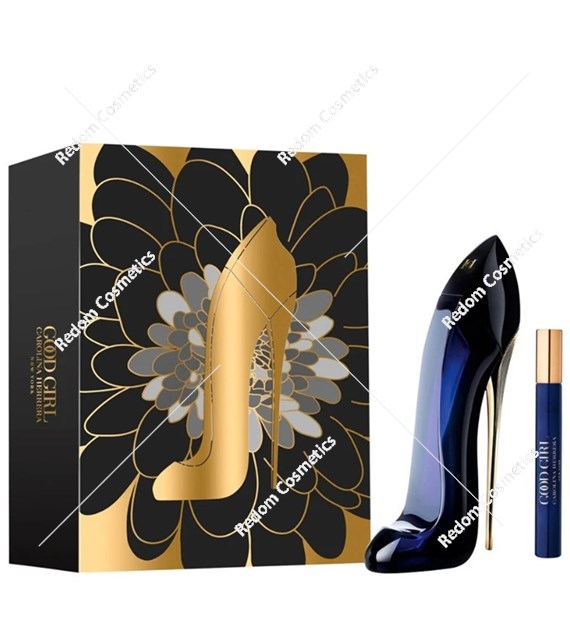 Carolina Herrera Good Girl woda perfumowana 80 ml + woda perfumowana  10 ml dla kobiet