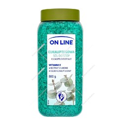 On Line Sól do stóp eukaliptusowa  800 g