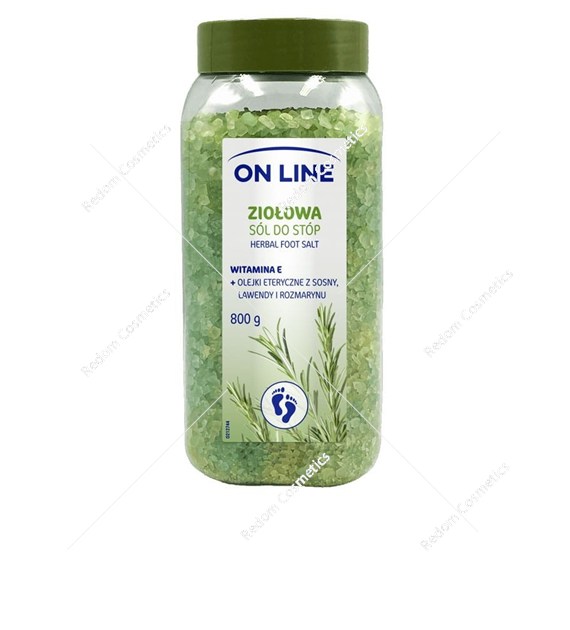 On Line Sól do stóp ziołowa  800 g