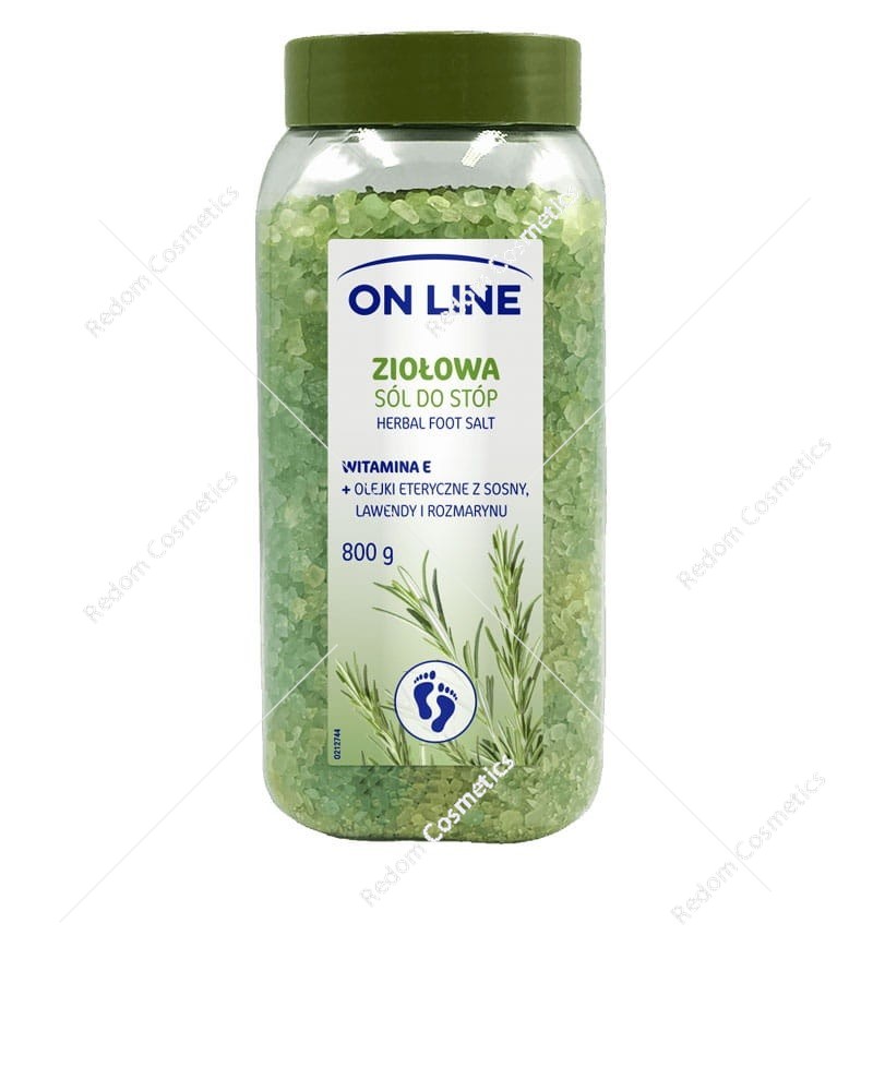 On Line Sól do stóp ziołowa  800 g