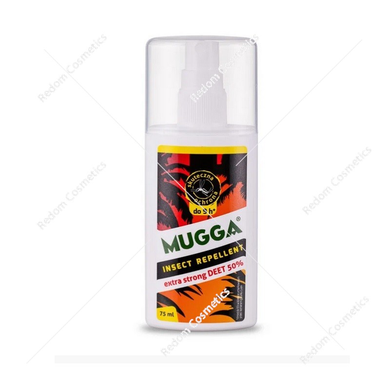 Mugga Spray 50% DEET preparat przeciw insektom 75 ml