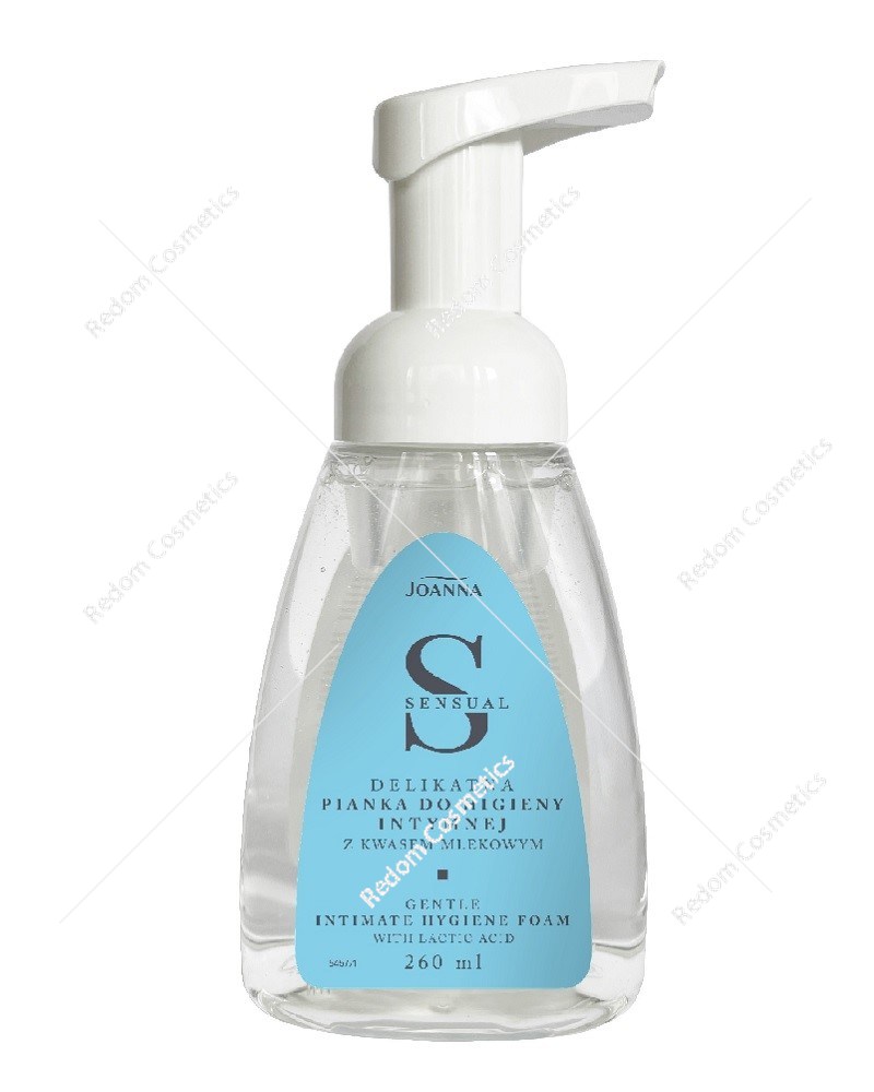 Joanna Sensual delikatna pianka do higieny intymnej z kwasem mlekowym 260 ml