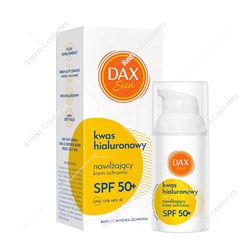 Dax SUN nawilżający krem ochronny z kwasem hialuronowym SPF 50+