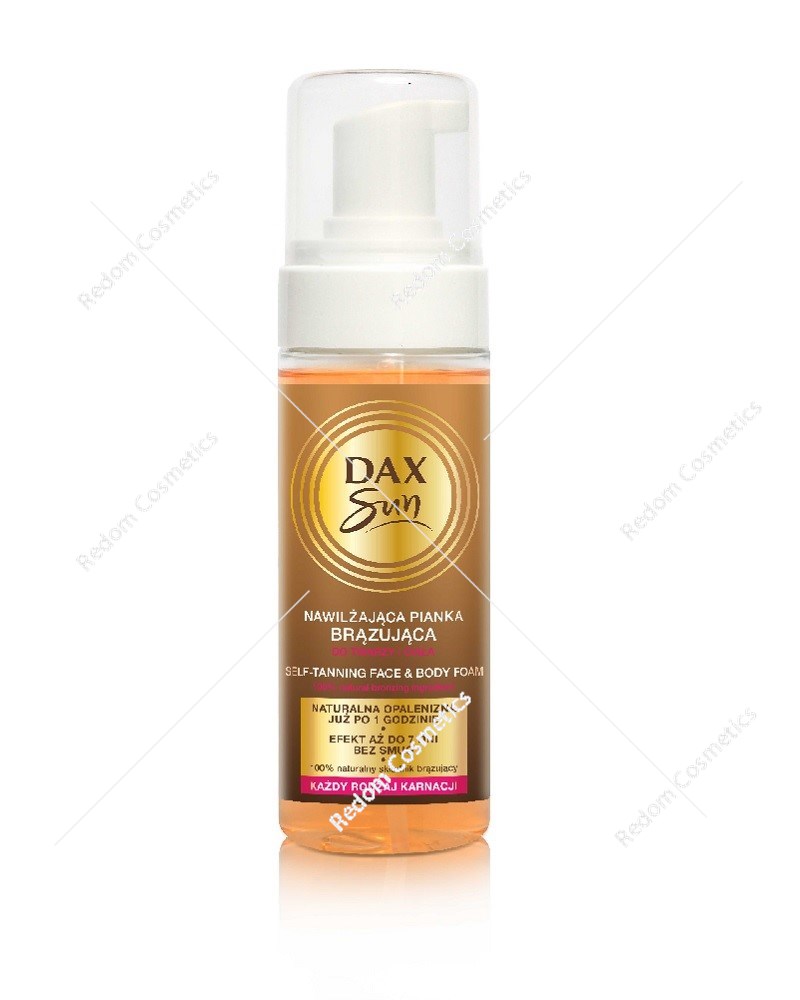 DAX Sun Nawilzajaca pianka brązujaca do twarzy i ciala 160 ml