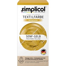 SIMPLICOL Barwnik do tkanin Musztardowy żółty 560 g
