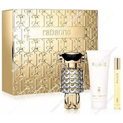 Paco Rabanne Fame woda perfumowana dla kobiet 80 ml + woda perfumowana 10 ml + balsam do ciała 100 ml