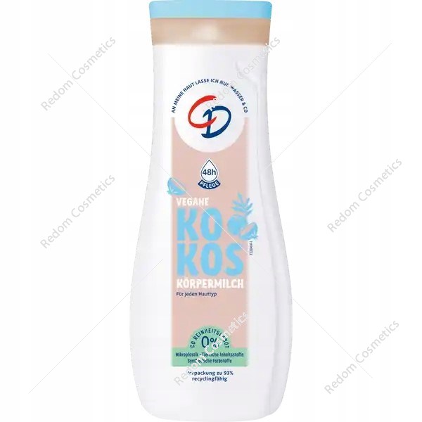CD wegańskie mleczko do ciała kokos 400 ml