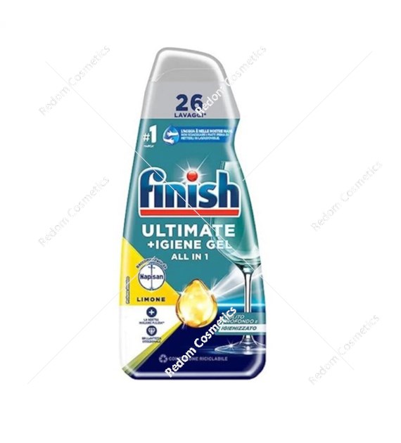 Finish żel do zmywarki 560 ml Quantum Lemon