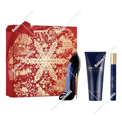 Carolina Herrera Good Girl woda perfumowana dla kobiet 80ml + woda perfumowana 10 ml + balsam do ciała 100 ml