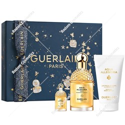 Guerlain Aqua Allegoria Mandarine Basilic Forte woda perfumowana dla kobiet 75 ml + woda perfumowana 7,5 ml + balsam do ciała 75 ml