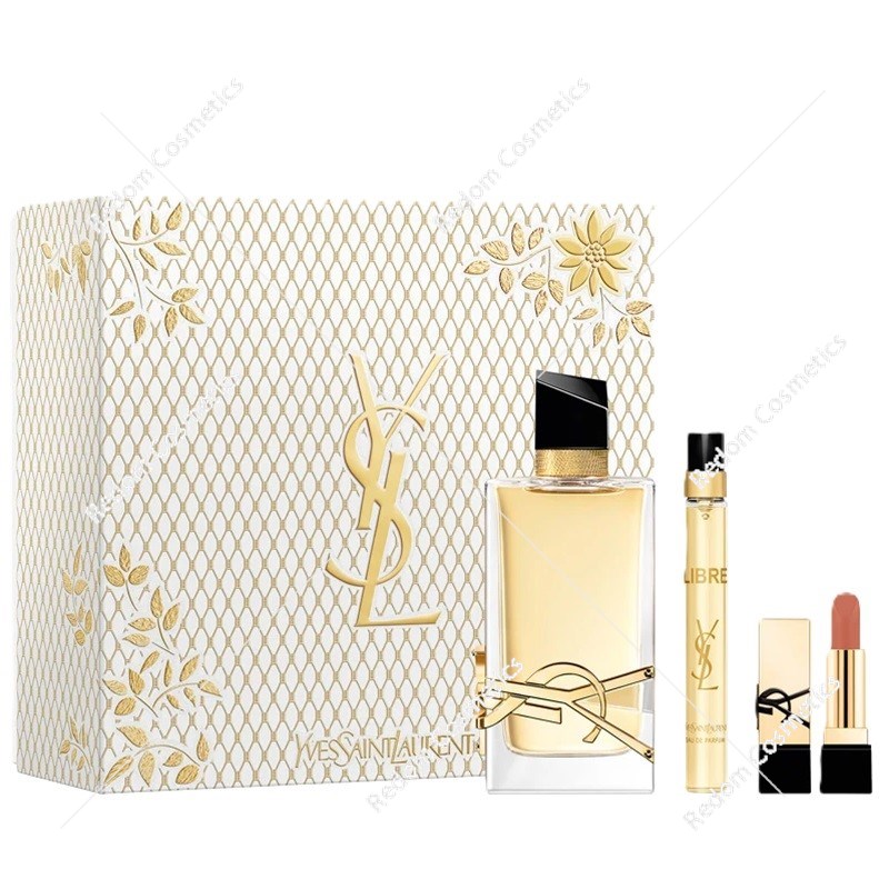 Yves Saint Laurent Libre woda perfumowana dla kobiet 90 ml + woda perfumowana 10 ml + pomadka 1,3 g