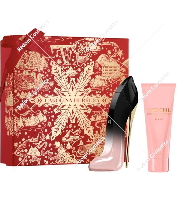 Carolina Herrera Good Girl Blush Elixir woda perfumowana dla kobiet 80 ml + balsam do ciała 100 ml