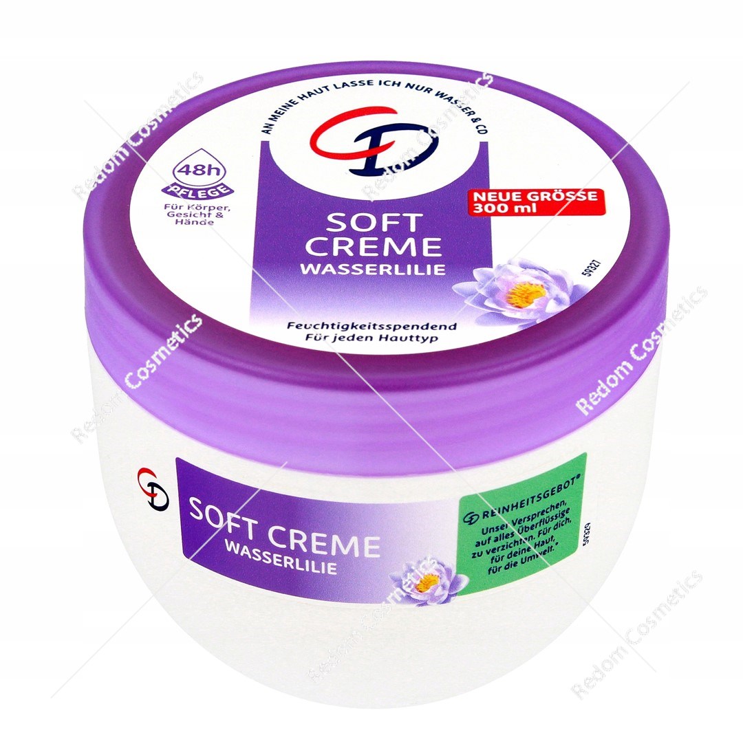 CD Krem nawilżający do ciała Lilia wodna 300 ml
