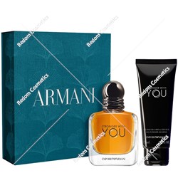 Armani Emporio Stronger with You woda toaletowa dla mężczyzn 50 ml + żel pod prysznic 75 ml