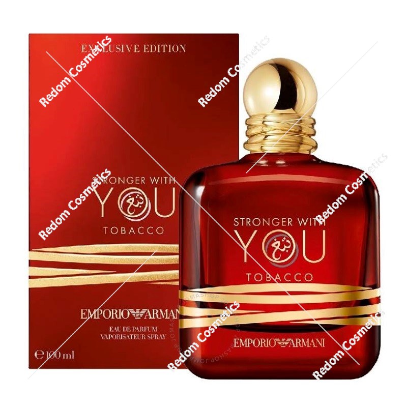 Armani Emporio Stronger with You Tabacco woda perfumowana dla mężczyzn 100 ml