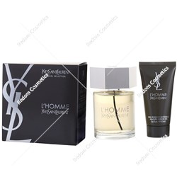 Yves Saint Laurent L'homme woda toaletowa dla mężczyzn 100 ml + żel pod prysznic 50 ml