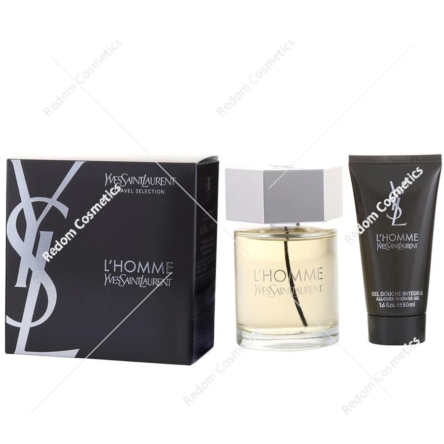 Yves Saint Laurent L'homme woda toaletowa dla mężczyzn 100 ml + żel pod prysznic 50 ml