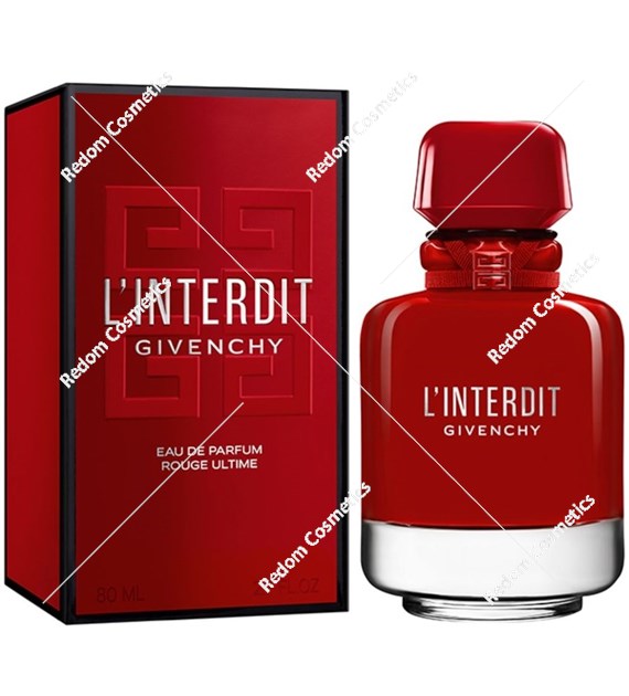 Givenchy L'interdit Rouge Ultime woda perfumowana dla kobiet 80 ml