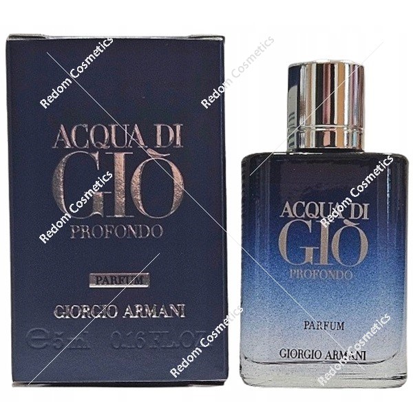 Giorgio Armani Acqua Di Gio Profondo Parfum dla mężczyzn 5 ml