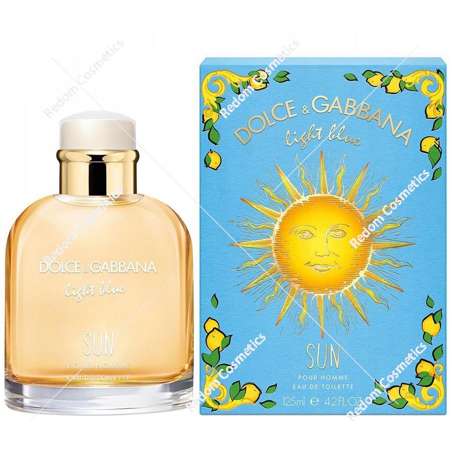 Dolce & Gabbana Light Blue Sun woda toaletowa dla mężczyzn 125 ml