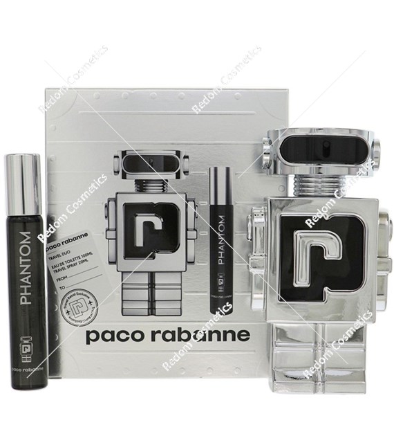 Paco Rabanne Phantom woda toaletowa dla mężczyzn 100 ml + woda toaletowa 20 ml