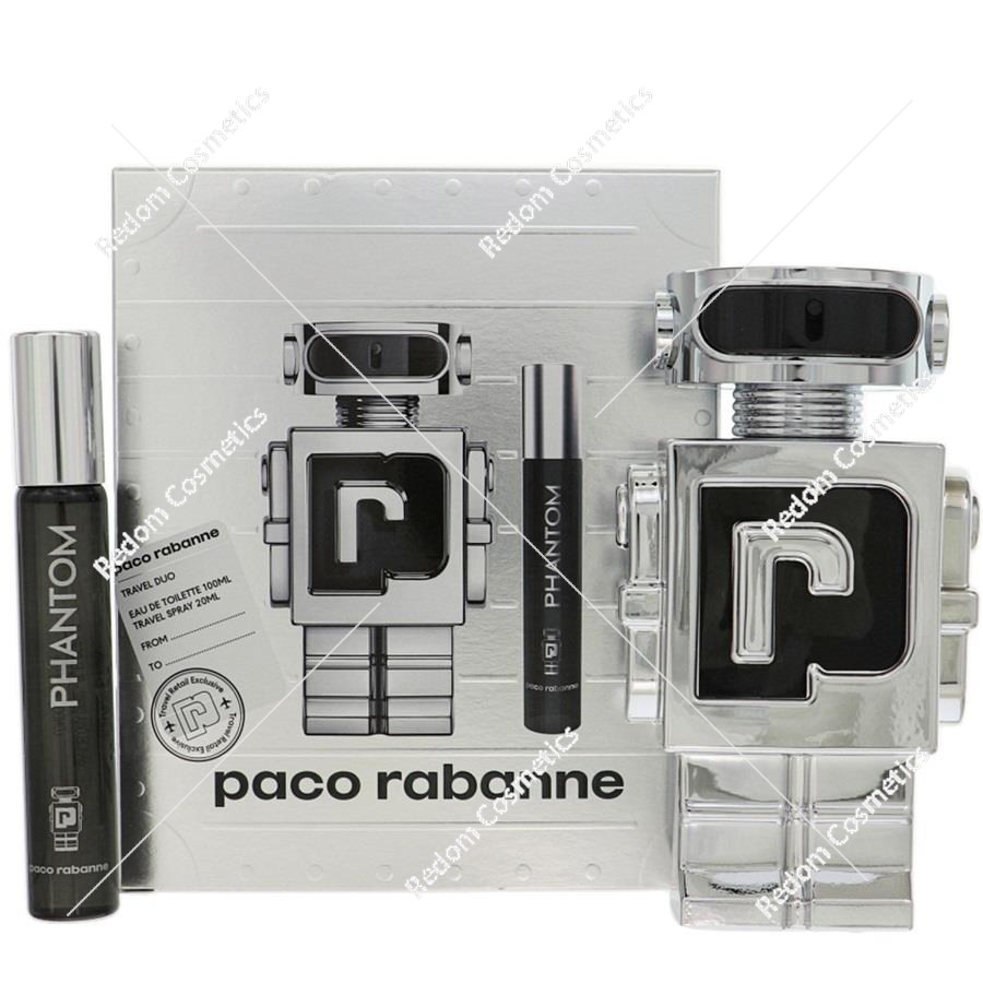 Paco Rabanne Phantom woda toaletowa dla mężczyzn 100 ml + woda toaletowa 20 ml
