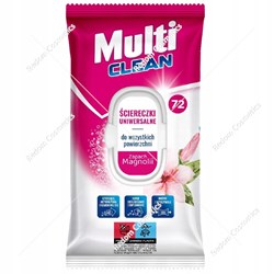 Multi Clean uniwersalne ściereczki do wszystkich powierzchni o zapachu Magnolii