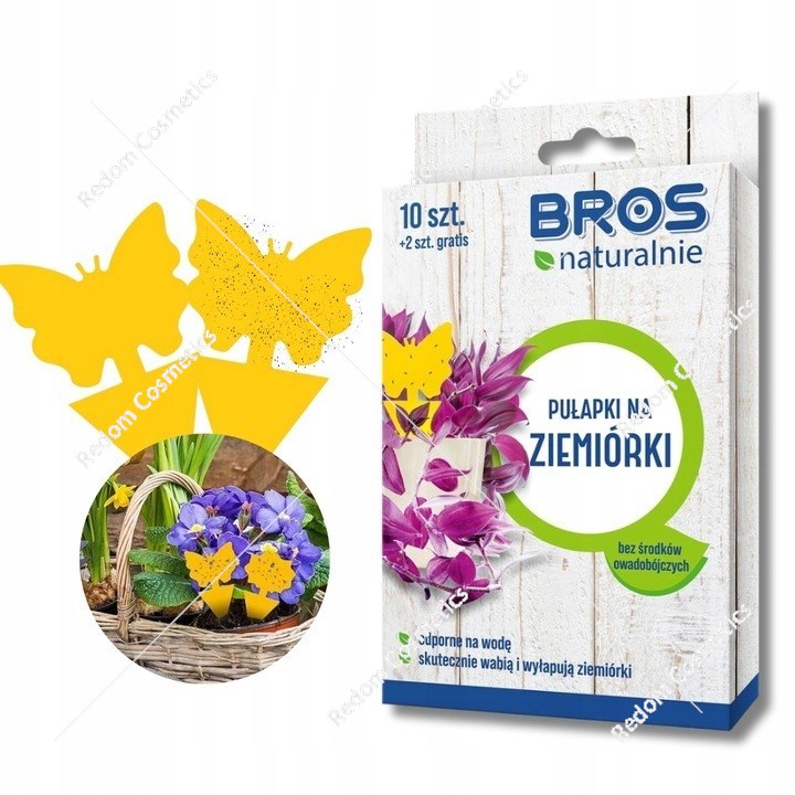 Bros pułapki na ziemiórki naturalnie op.10 sztuk