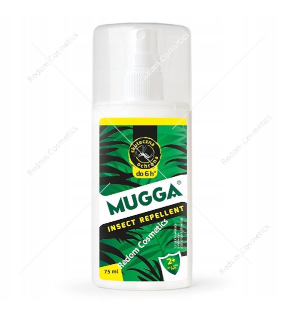 Mugga Spray 9,5% DEET preparat przeciw insektom 75 ml