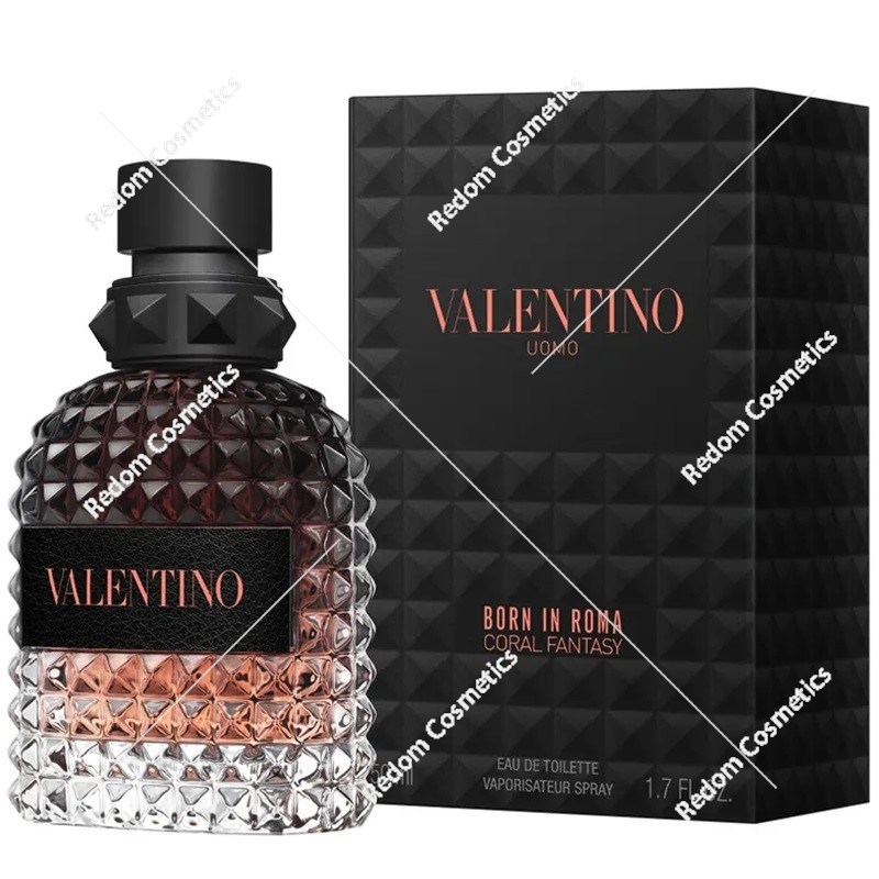 Valentino Born In Roma Coral Fantasy Uomo woda toaletowa dla mężczyzn 50 ml