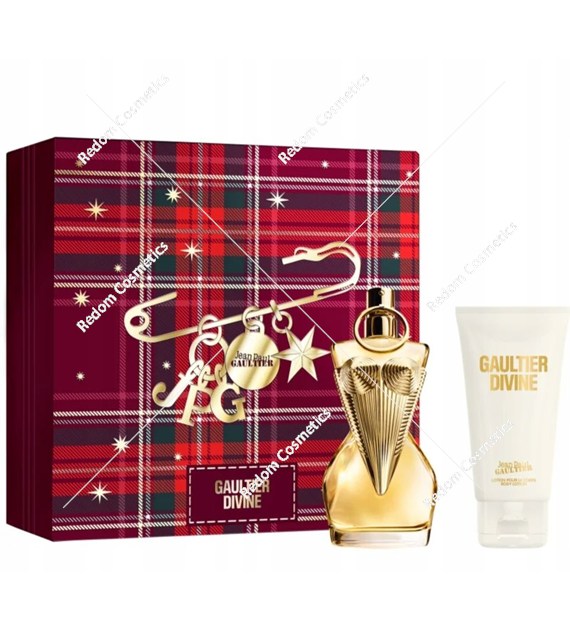 Jean Paul Gaultier Divine woda perfumowana dla kobiet 50 ml + żel pod prysznic 75 ml
