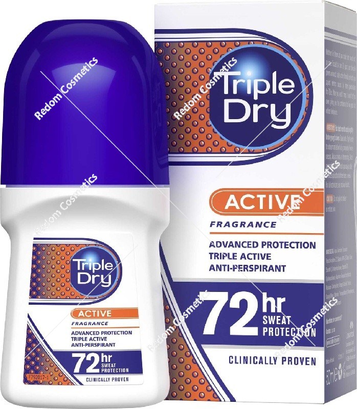 Triple Dry Active Men antyperspirant w kulce dla aktywnych mężczyzn 50ml