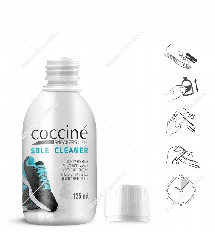 Coccine Sole Cleaner Renowator Zmywacz do Białych Podeszew 125 ml